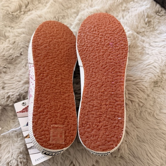 Superga 2750 Splatter Sneakers - White/Pink - Women's 9 / Men's 7.5 (NIB) - Picture 11 of 12